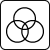 三つ金輪紋:metal circle